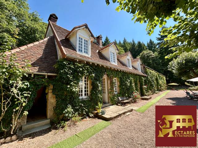 Propriété d'exception 6,4 hectares vue dominante