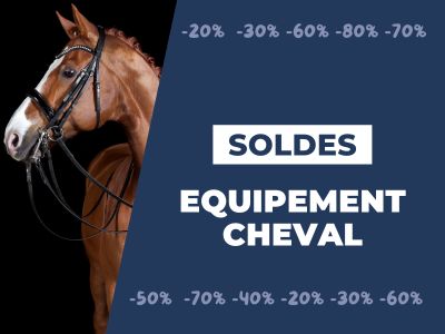 Soldes équipement cheval