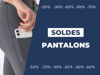 Soldes pantalons d'équitation