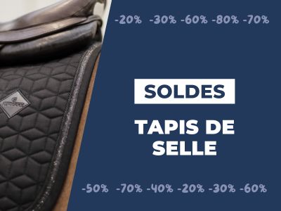 Soldes tapis de selle