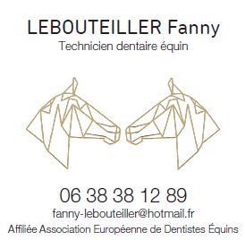 Dentiste Equin Fanny LEBOUTEILLER