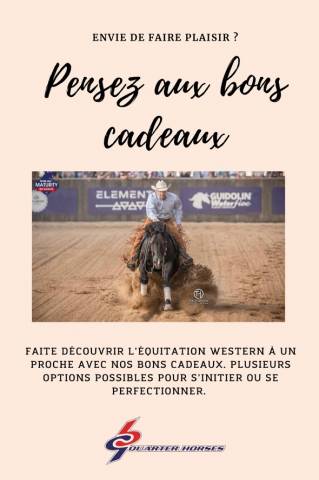 Bon cadeau - Découverte de l'équitation western