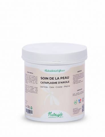 Soin de la Peau - Cataplasme d'argile Nutragile