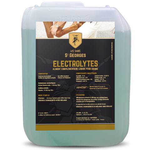 Electrolytes bidon 1L ou 5L Les Soins St Georges