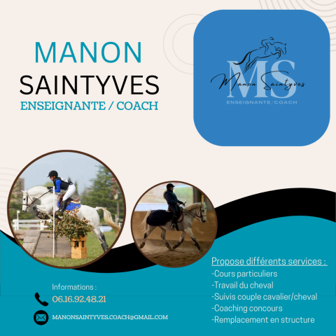 Coach / Cavalière / Enseignante 