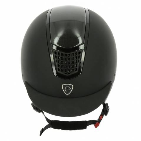 Casque Equithème Airy noir et carbone