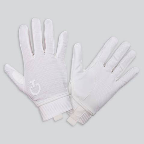 Gants d'équitation blanc - CAVALLERIA TOSCANA