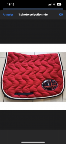 ensemble jumpin rouge (bonnet + tapis)