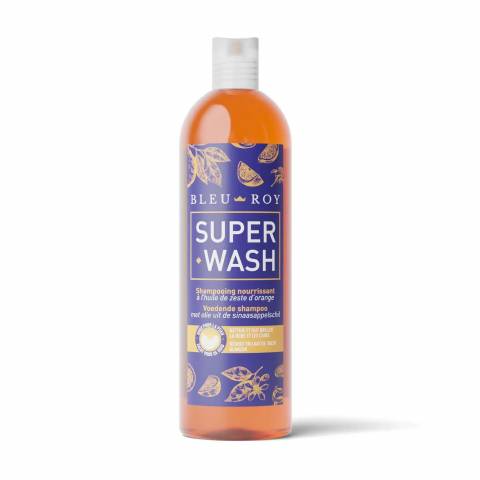 Super Wash, shampoing à l'huile de zeste d'orange - Bleu Roy