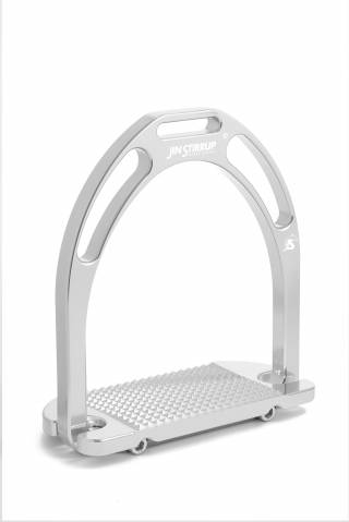 Etriers en alumium brillant Jin Stirrup