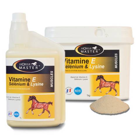 Vit e selenium et lysine 1l horse master