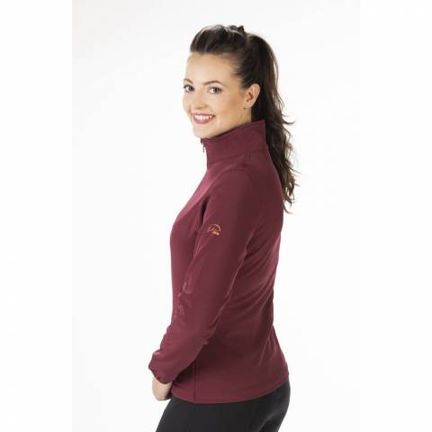 Veste softshell Lily bordeaux HKM