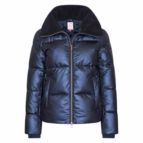 Manteau galaxy puffer bleu marine Imperial riding