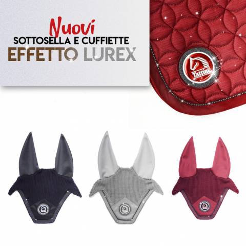 Bonnet cheval effet Lurex Tattini