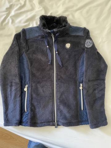  Veste polaire bi-matière enfant 12 ans