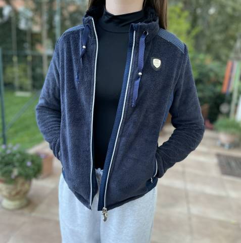  Veste polaire bi-matière enfant 12 ans