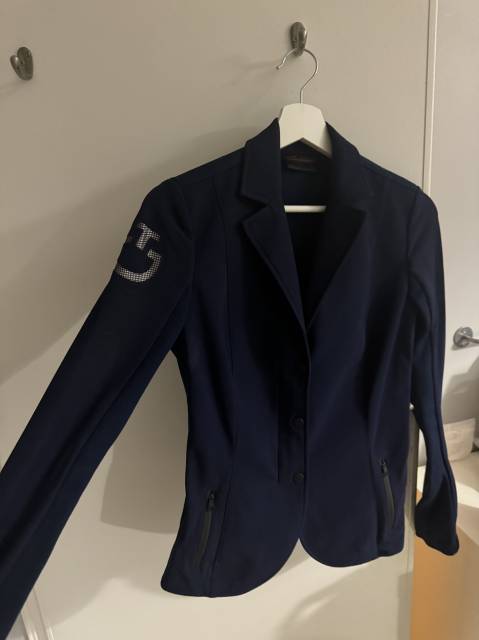 Veste de concours cavalleria toscana bleu