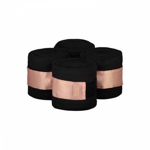 Bandes de polo Black/Peach - Equito