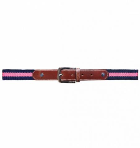 Ceinture stripes Marine et Rose - Spooks