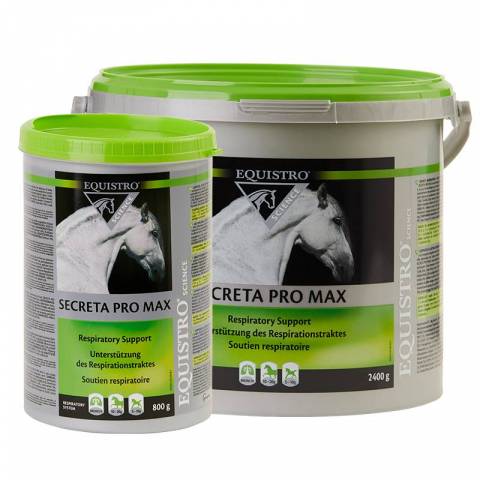 Complément alimentaire soutien respiratoire Secreta Pro Max - Equistro