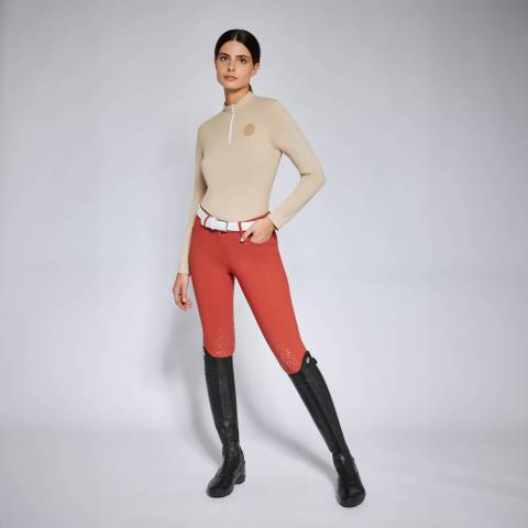 Pantalon d'équitation Knee Grip Earthenware - CAVALLERIA TOSCANA