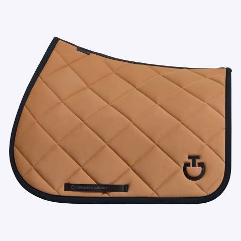 Tapis de selle Diamond Quilted Camel - CAVALLERIA TOSCANA