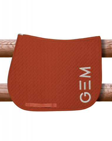 Tapis de selle TEN Terracotta - GEM