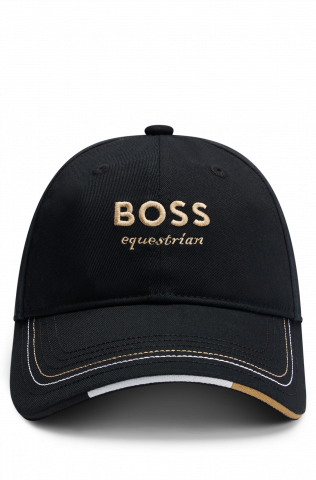 Casquette brodée Noir - Boss Equestrian