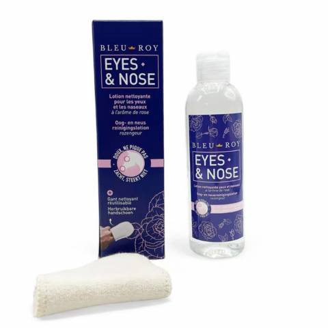 Eyes & Nose, lotion nettoyante à l’arôme de rose de chez Bleu Roy