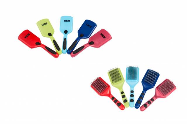 Brosse sofgrip pour crinière et queue