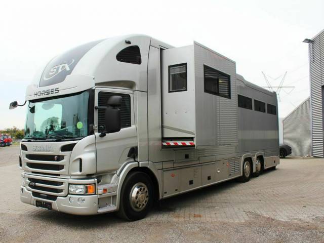 SCANIA P410 STX 06/2016 145000km 7 chevaux  pop-out