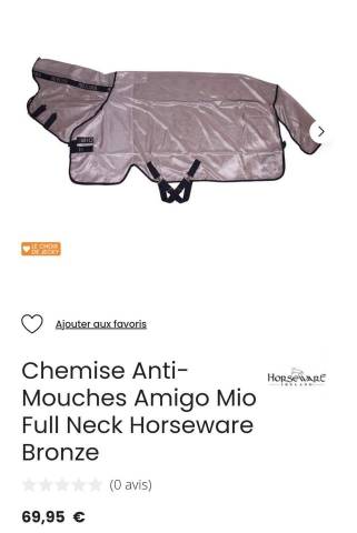 Chemise Horsewear anti-mouche 115