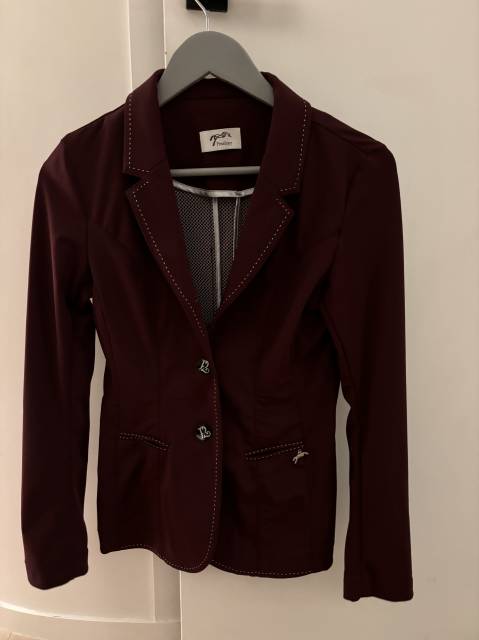 Veste Pénélope Leprevost bordeaux 36