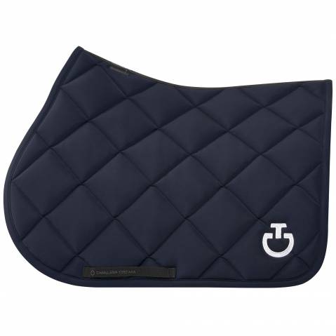 Tapis de selle Diamond Quilted Bleu marine DRESSAGE - CAVALLERIA TOSCANA