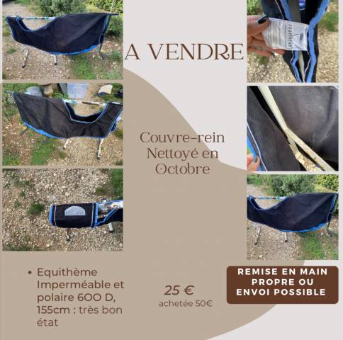 Couvre rein imperméable 