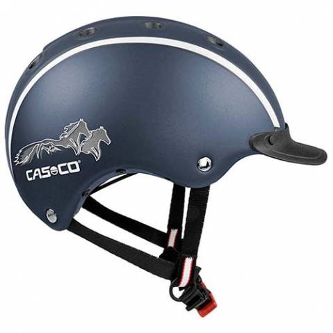 Bombe équitation Enfant - Casco Choice - Navy Blue