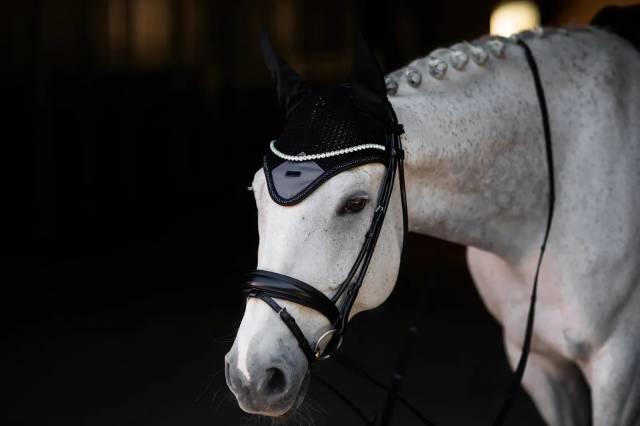 Bonnet anti-mouches Winter Shadow - Equestrian Stockholm