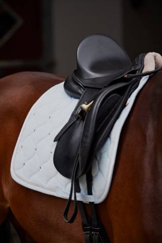 Tapis de selle VELVET CRYSTAL Platinum 2023 DRESSAGE - Eskadron