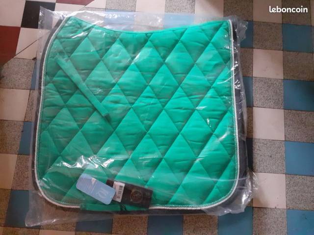 Tapis dressage BR vert émeraude taille full