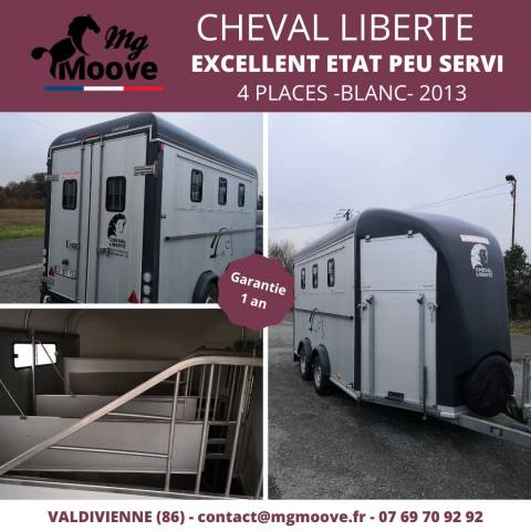 Van 4 places cheval liberte