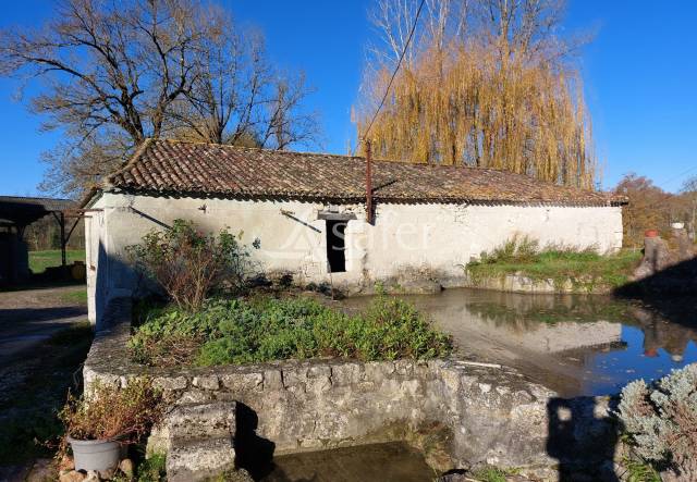 Belle propriété en pierre avec moulin fonctionnel sur 36ha