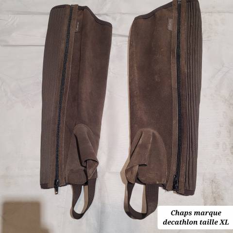 Chaps fouganza taille XL brune