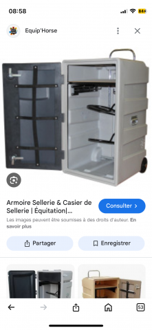 Armoire de sellerie 