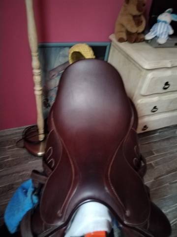 Selle gbs dressage marron 