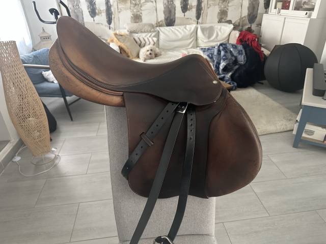 Selle mixte duvocoux 18/18,5 biarritz