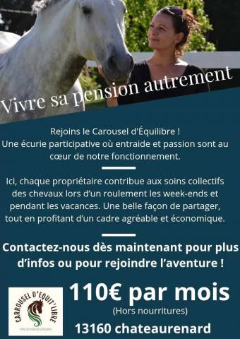 Ecurie participative sur chateaurenard