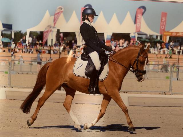 Poney de dressage niveau as elite