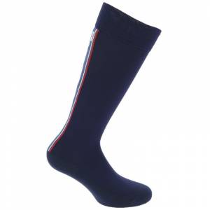 Chaussettes Cavaliers Classic Bleu Blanc Rouge - Equi-Thème