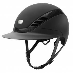 Casque AirLuxe Suprême Visière Polo Noir - Abus