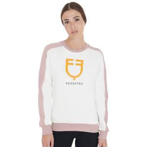 Sweat à col rond avec logo imprimé - Equestro